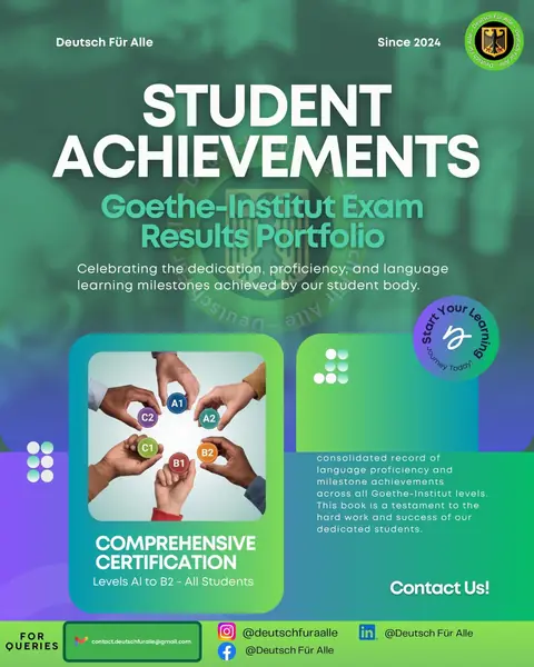 Cover of our Goethe results portfolio
